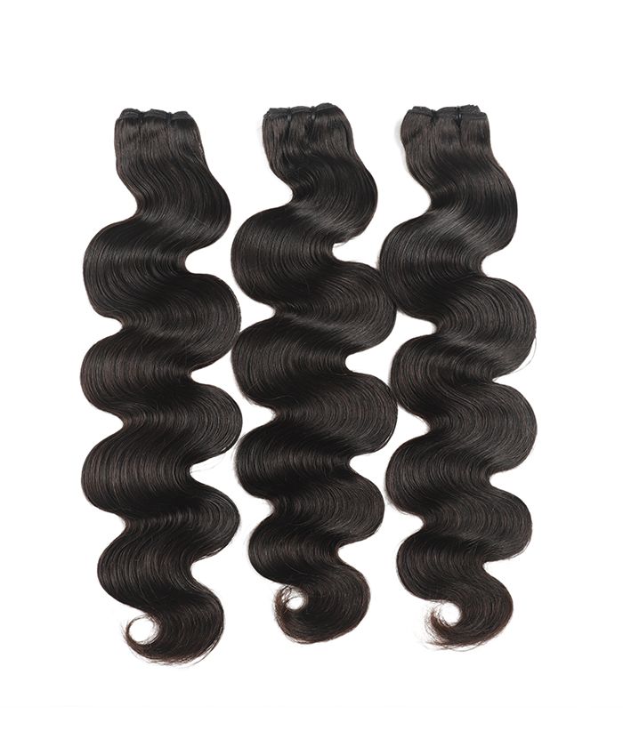 Lot de 3 Paquets Bodywave 10A bundles Rawhair cambodgien