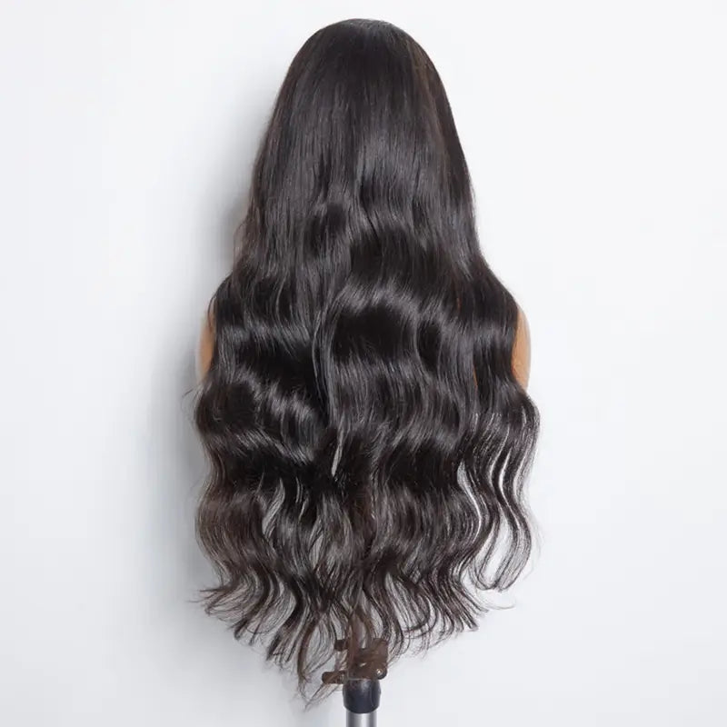 Perruque Bodywave cambodgien avec closure HD 5x5 sans colle