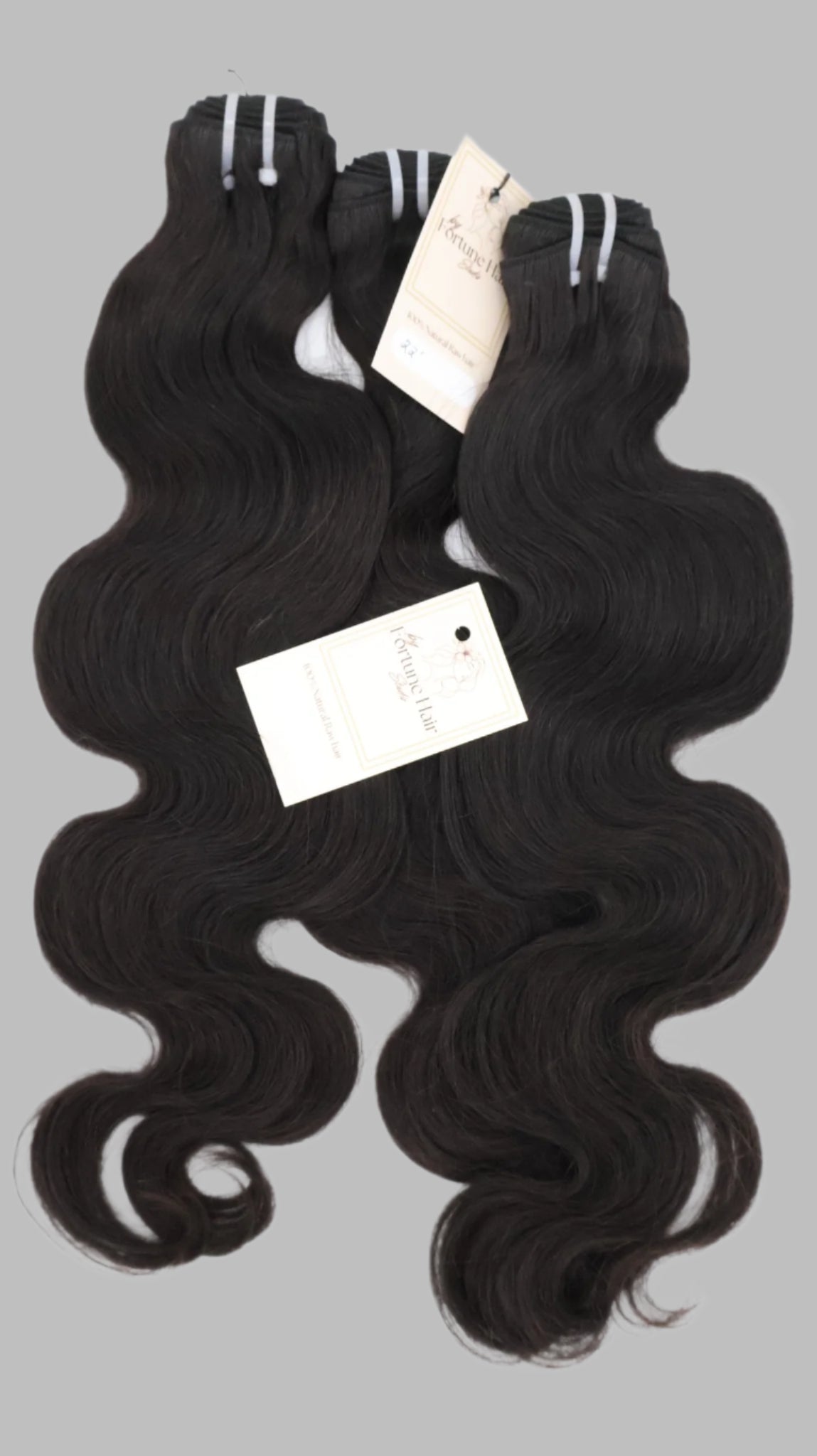 Lot de 3 Paquets Bodywave 10A bundles Rawhair cambodgien
