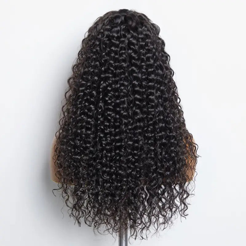Curly Kinky , closure HD 5X5 Perruque à porter sans colle