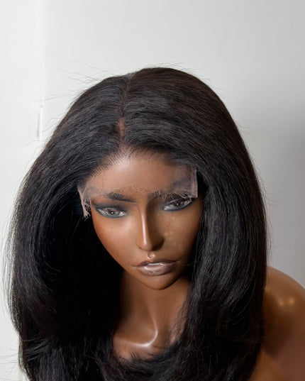 Perruques KinkyHair Short/ bob Closure HD lace 5X5