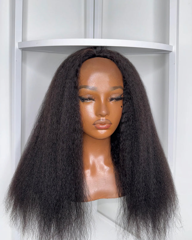 Half-Wig /Demi-perruques 3 en 1 Kinky lisse