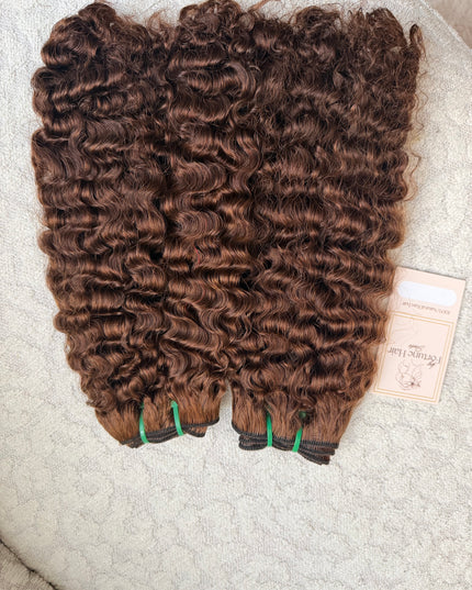 3 paquets Tissage boucle a eaux  – Cheveux Vierges Cambodgiens 10A/ waterwave