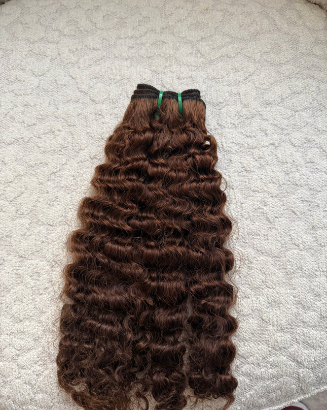 3 paquets Tissage boucle a eaux  – Cheveux Vierges Cambodgiens 10A/ waterwave