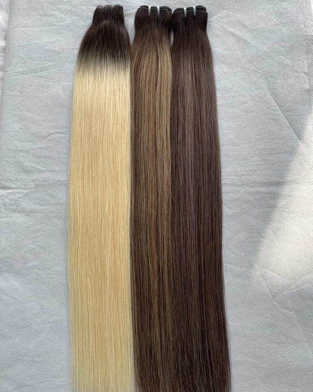 WEFT HAIR EXTENSIONS – 100 % CHEVEUX VIETNAMIENS NATURELS