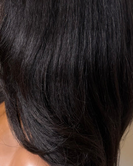 Perruques KinkyHair Short/ bob Closure HD lace 5X5