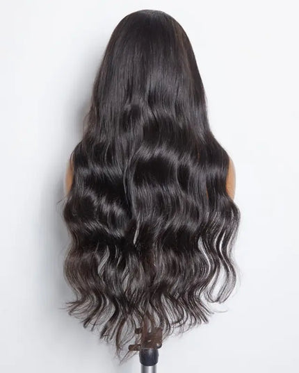 Perruque Bodywave cambodgien avec closure HD  5x5  sans colle