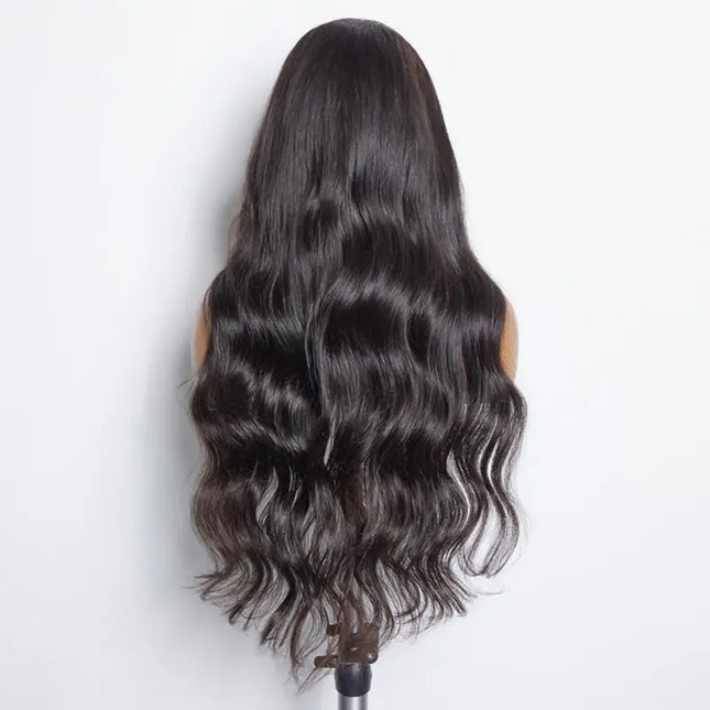 Perruque Bodywave cambodgien avec closure HD  5x5  sans colle