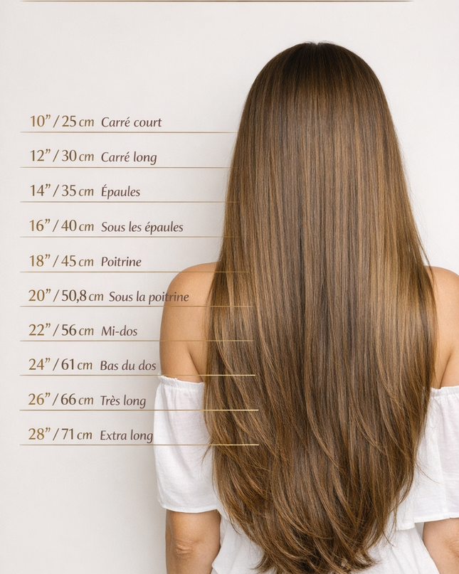 WEFT HAIR EXTENSIONS – 100 % CHEVEUX VIETNAMIENS NATURELS