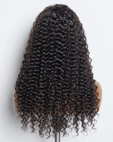 Deep Wave Perruque H/ curly / frontal lace 13X6