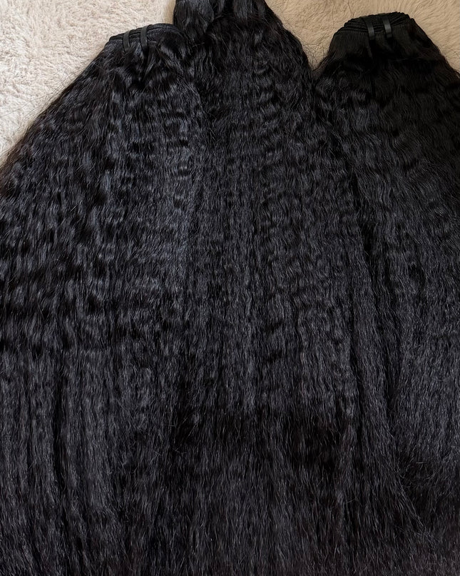 Lot de 3 paquets kinky lisse 12A Qualité Premium 12A.