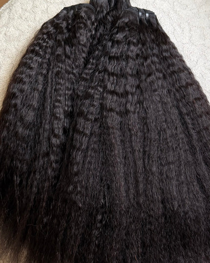 Lot de 3 paquets kinky lisse 12A Qualité Premium 12A.