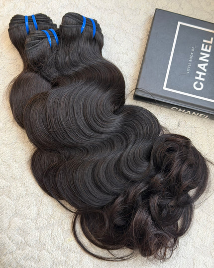 3 bundles Bodywave  10 A RAW HAIR /Lot de 3 Paquets