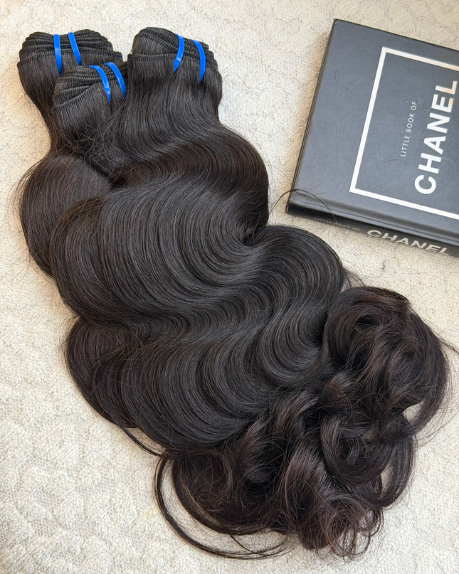 3 bundles Bodywave  10 A RAW HAIR /Lot de 3 Paquets