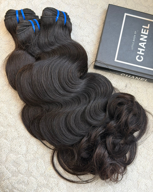 3 bundles Bodywave  10 A RAW HAIR /Lot de 3 Paquets