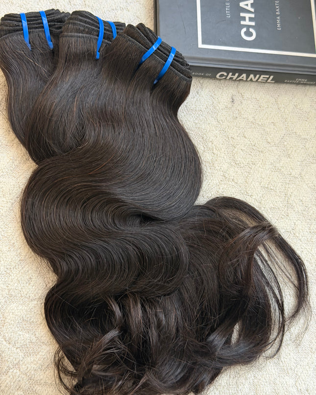 3 bundles Bodywave  10 A RAW HAIR /Lot de 3 Paquets