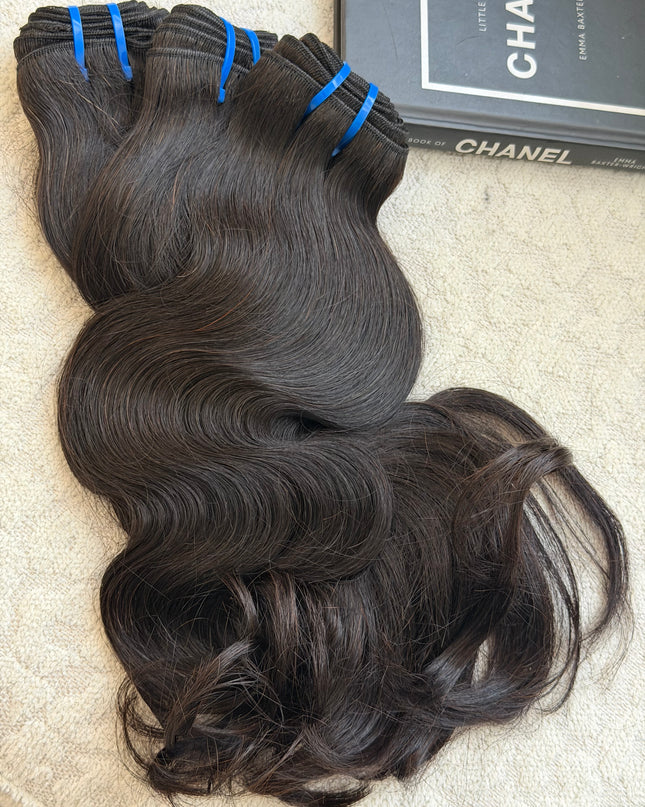3 bundles Bodywave  10 A RAW HAIR /Lot de 3 Paquets