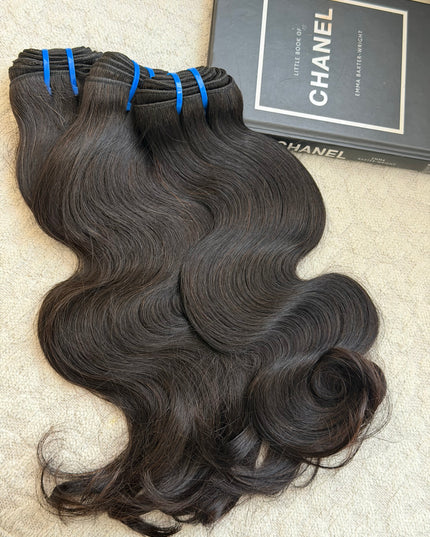 3 bundles Bodywave  10 A RAW HAIR /Lot de 3 Paquets