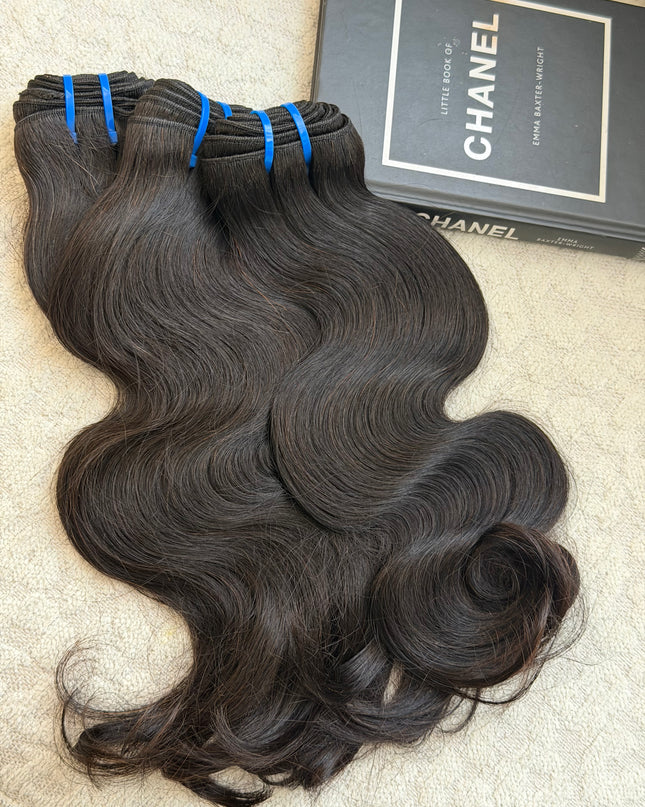 3 bundles Bodywave  10 A RAW HAIR /Lot de 3 Paquets