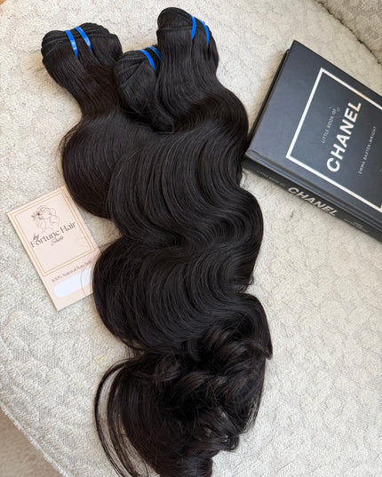 3 bundles Bodywave  10 A RAW HAIR /Lot de 3 Paquets