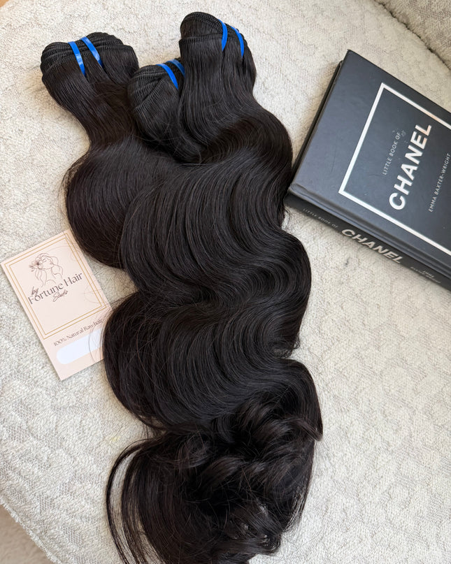 3 bundles Bodywave  10 A RAW HAIR /Lot de 3 Paquets