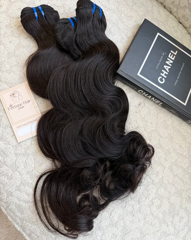 3 bundles Bodywave  10 A RAW HAIR /Lot de 3 Paquets