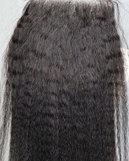 closure lace kinky   5x5 / 10A/HD/dentelle