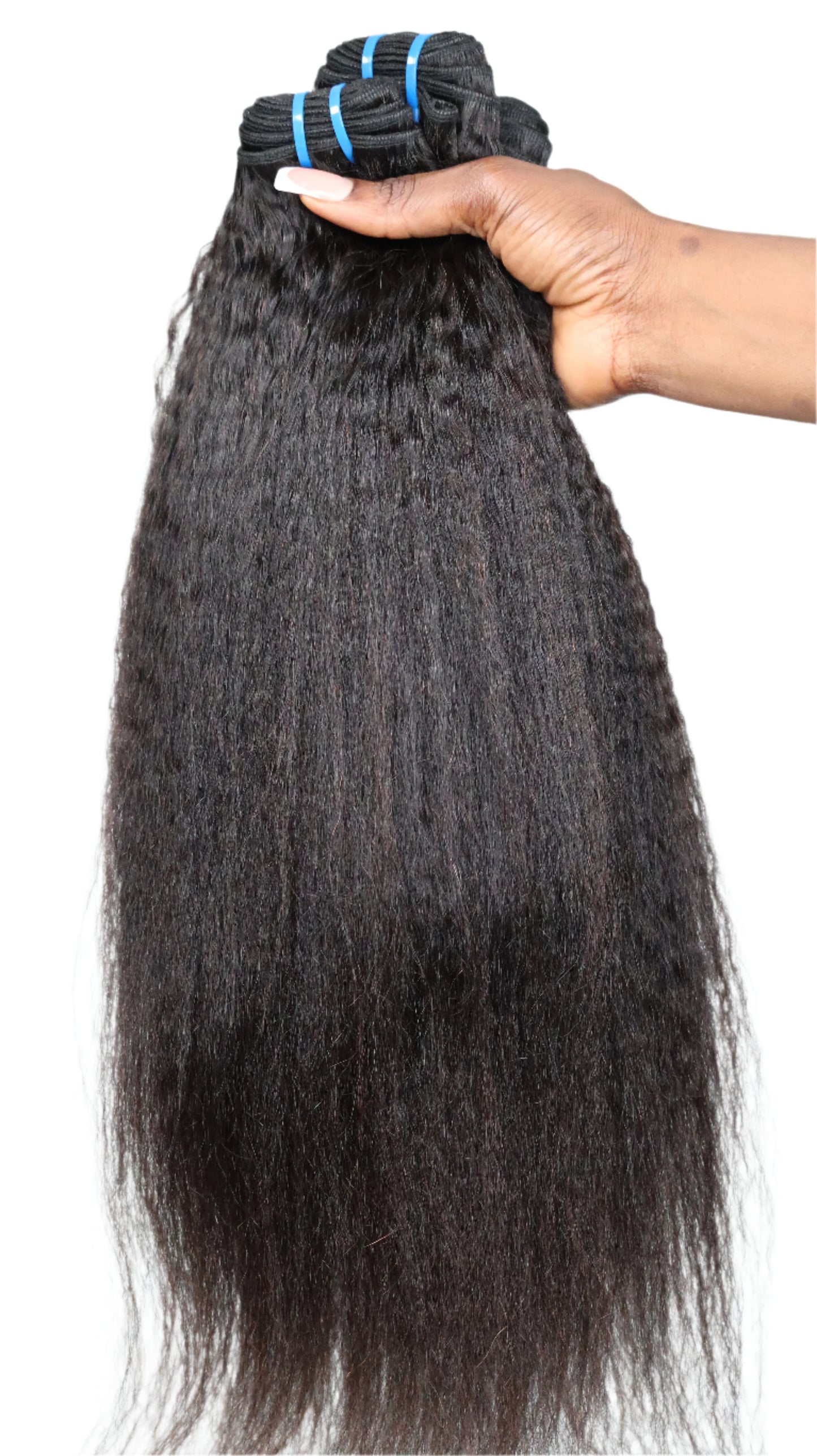 Lot de 3 Tissages Kinky 20'/ 100 % Humains Cambodgiens Qualité 9A/ Lot de 3 -