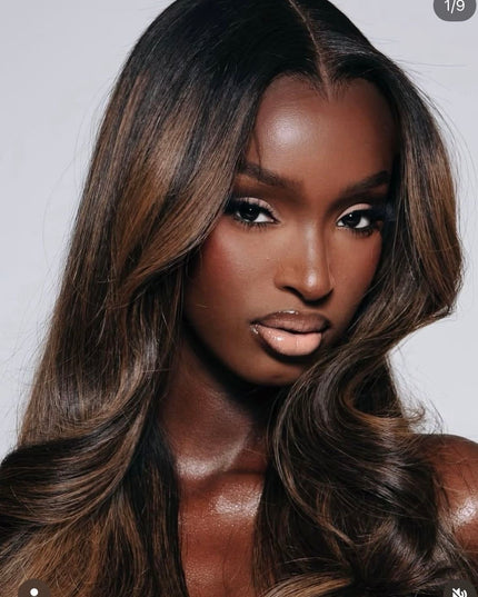 LOT de 4 Premium Balayage Virgin Hair Bundles extensions cheveux 100% naturels