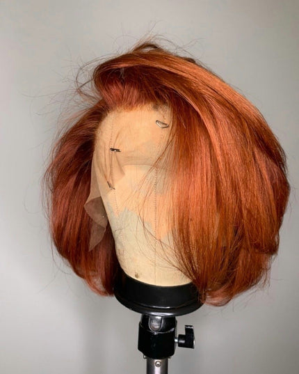Perruque Bob closure HD blond