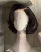 Noir cheveux lisse / closure HD 6*6
