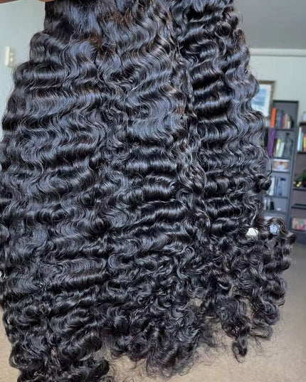 3 paquets Tissage boucle a eaux  – Cheveux Vierges Cambodgiens 10A/ waterwave