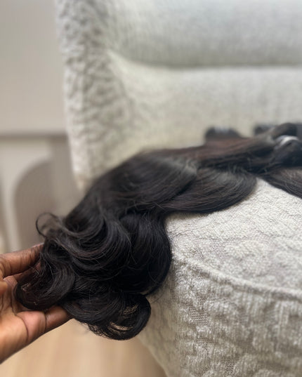 3 bundles Bodywave  10 A RAW HAIR /Lot de 3 Paquets