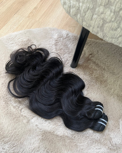 3 bundles Bodywave  10 A RAW HAIR /Lot de 3 Paquets