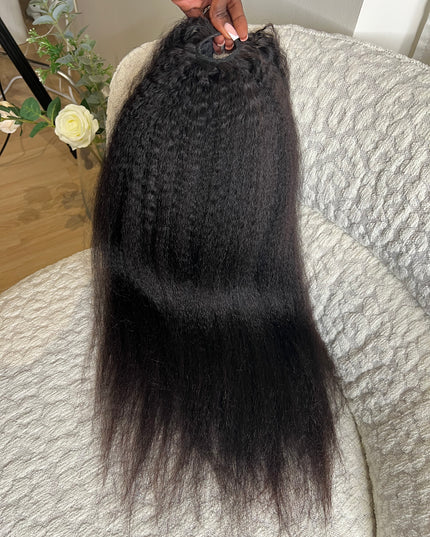 Kinky  Latifa U-Part Wig straight