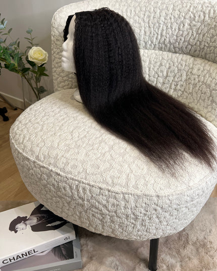 Kinky  Latifa U-Part Wig straight