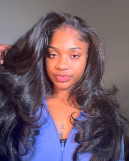 Perruque 3 en 1 Half Wig sans Lace , BodyWave