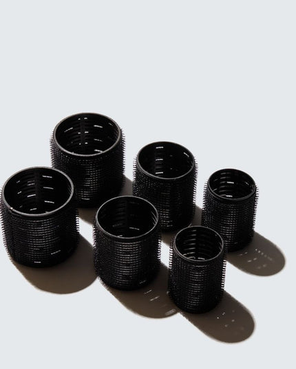 12  Rouleaux classiques  , Bigoudis chauffants avec le sèche cheveux