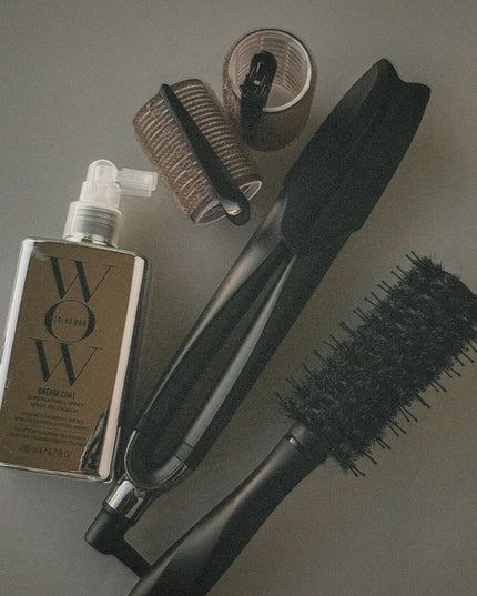 12  Rouleaux classiques  , Bigoudis chauffants avec le sèche cheveux