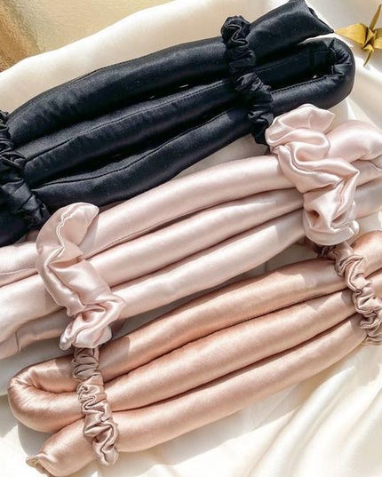 Tige de bouclage en satin sans chaleur