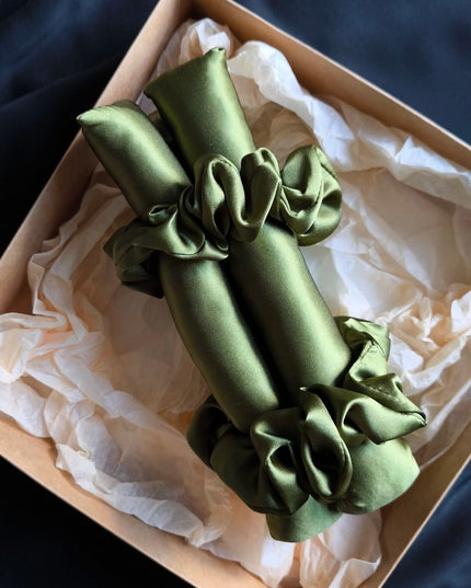 Tige de bouclage en satin sans chaleur