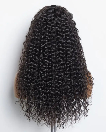 Curly Kinky , closure HD 5X5 Perruque à porter sans colle