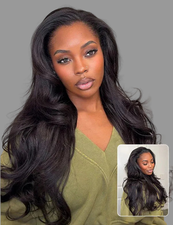 3 paquets 9A  Yaki hair  100% la texture naturelle “défrisée” cheveux yaki