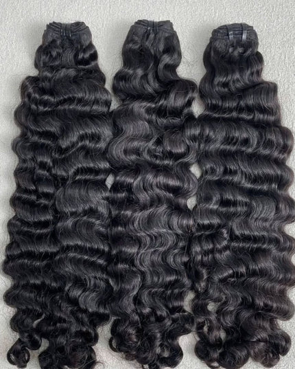 3 paquets Tissage Boucle Bohémienne – Cheveux Vierges Cambodgiens 10A