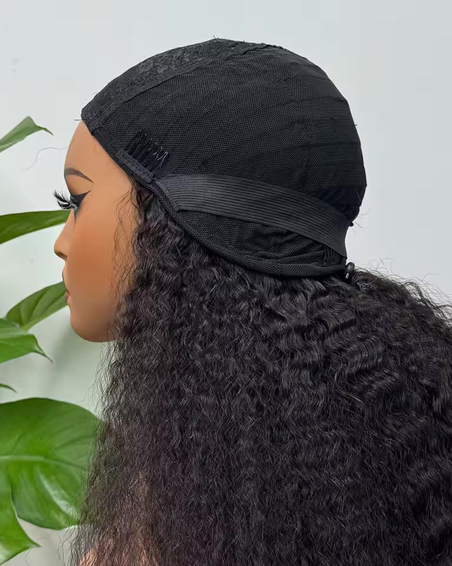 Half-Wig /Demi-perruques 3 en 1 Kinky lisse