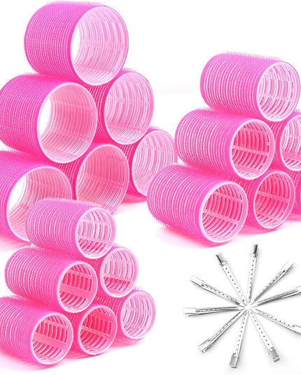 12  Rouleaux classiques  , Bigoudis chauffants avec le sèche cheveux