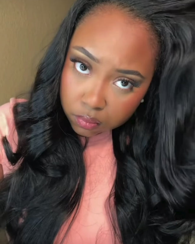 Perruque 3 en 1 Half Wig sans Lace , BodyWave