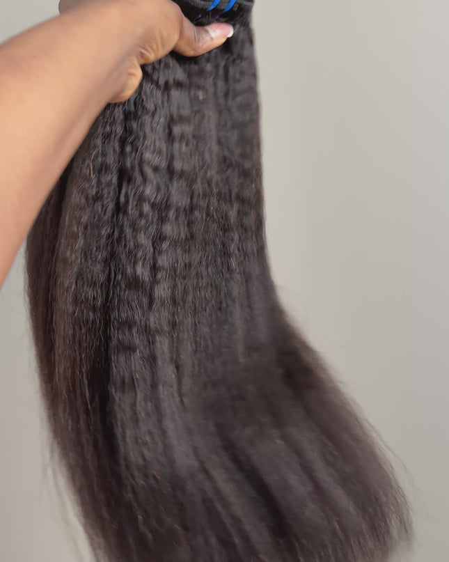 Lot 3 Paquets Tissage Kinky 9A 100% Naturel | ChezFortuneHair