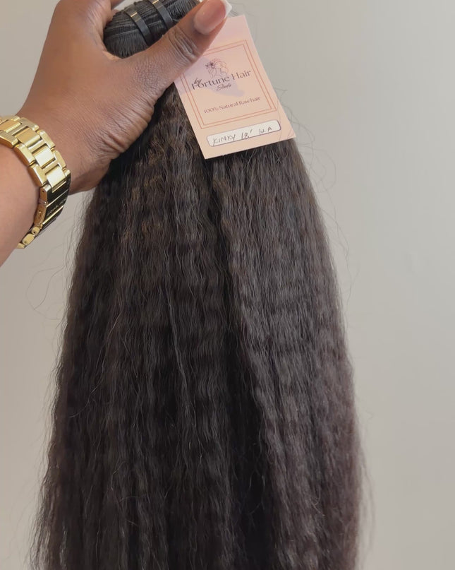 Lot de 3 paquets kinky lisse 12A Qualité Premium 12A.