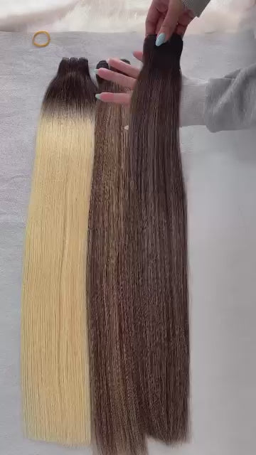 WEFT HAIR EXTENSIONS – 100 % CHEVEUX VIETNAMIENS NATURELS